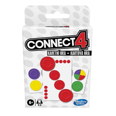 Karetní hra Connect 4 Hasbro hry