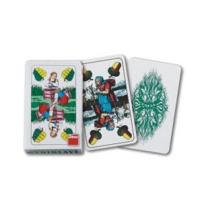 Karty hrací  dvouhlavé Dino