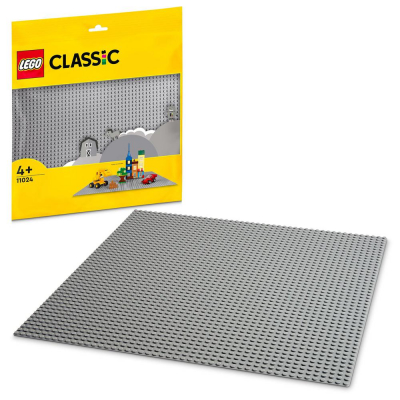 LEGO® Classic 11024 Šedá podložka na stavění LEGO® Classic