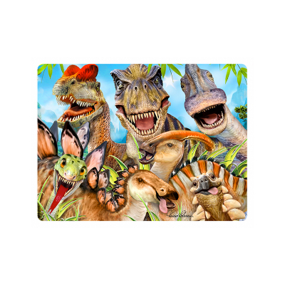 Pohlednice 3D Dino selfie Sparkys
