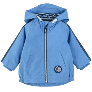 Přechodová bunda s kapucí- modrá - 80 NAVY BLUE COOL CLUB