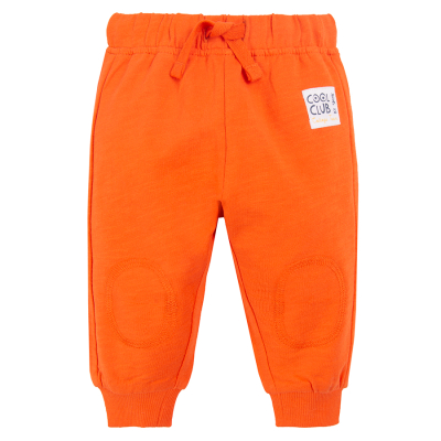 Sportovní kalhoty- oranžové - 62 ORANGE COOL CLUB