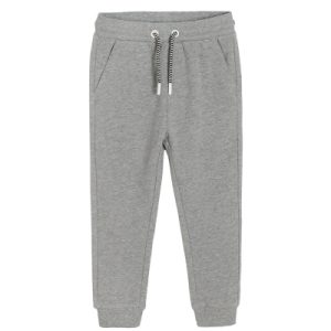 Sportovní kalhoty- šedé - 134 GREY MELANGE COOL CLUB
