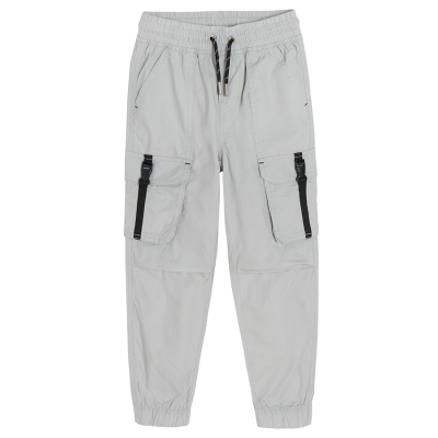 Volnočasové kalhoty - šedé - 92 GREY COOL CLUB