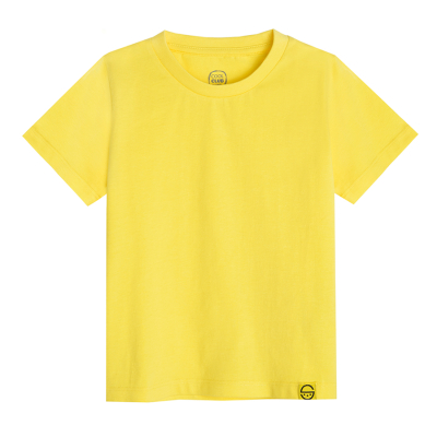 Basic tričko s krátkým rukávem- žluté - 92 YELLOW COOL CLUB
