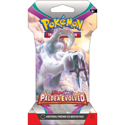 Pokémon TCG: SV02 Paldea Evolved - 1 Blister Booster - č.1 ADC Pokémon