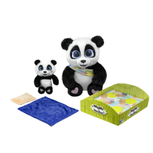 Interaktivní Panda s miminkem Mami & BaoBao TM Toys