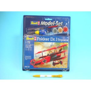 ModelSet letadlo 64116 - FOKKER DR.1Triplane Revell