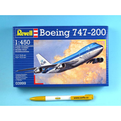Plastic ModelKit letadlo 03999 - Boeing 747-200 Jumbo Jet (1 Revell