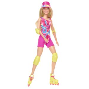Barbie ve filmovém oblečku na kolečkových bruslích Mattel Barbie