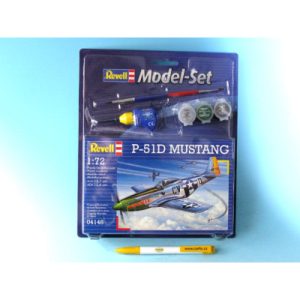 ModelSet letadlo 64148 - P-51D Mustang  (1:72) Revell