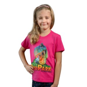 Tričko T-Rex růžové - věk 7-8 Dino Park