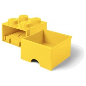 LEGO úložný box 4 s šuplíkem - žlutá Lego Smartlife